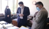 بازدید سرزده فرماندار از اداره منابع طبیعی شهرستان ری