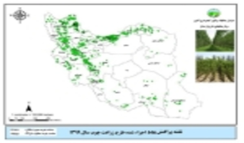  مبنای کار در انجام پروژه های منابع طبیعی، دارا بودن نقشه های مکان محور است