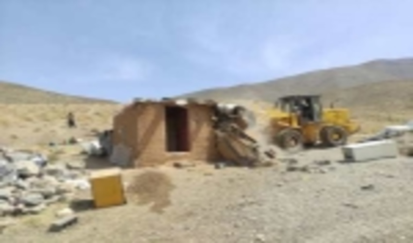 اجرای رفع تصرف ۵۱۳۰ متر مربع از اراضی ملی در دماوند