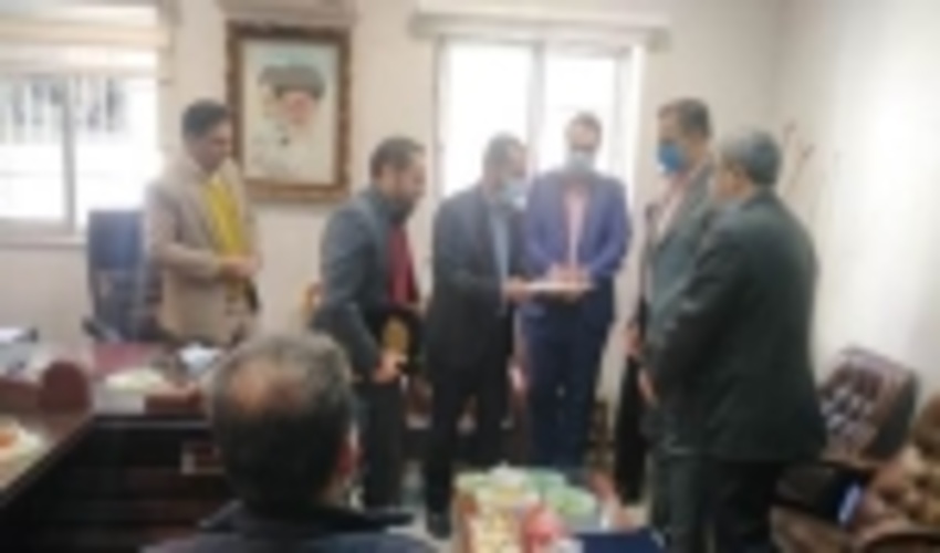 معارفه سرپرست جدید اداره منابع طبیعی و آبخیزداری شهرستان شمیرانات 