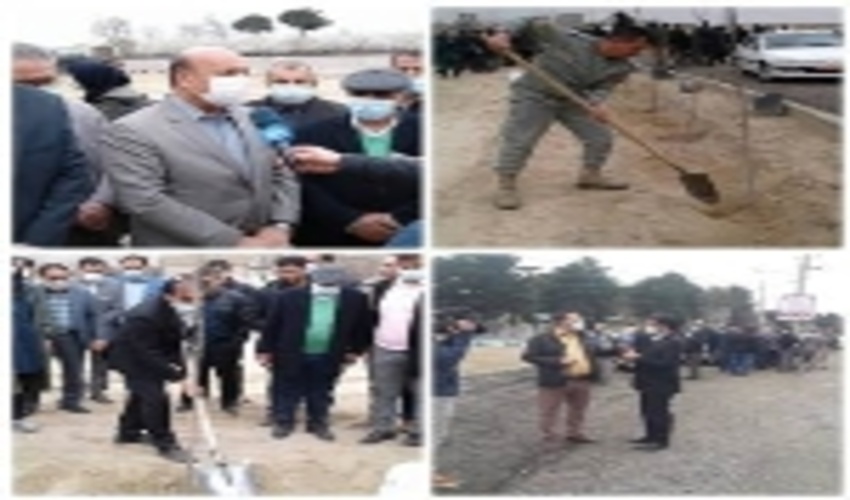 پویش مردمی نهالکاری در شهرستان شهریار