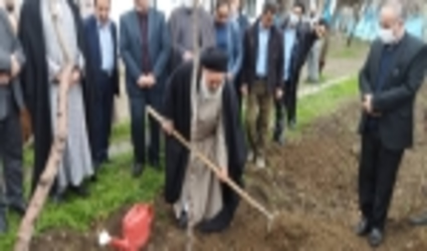  برگزاری مراسم کاشت نهال در امامزاده عینعلی و زینعلی تهران