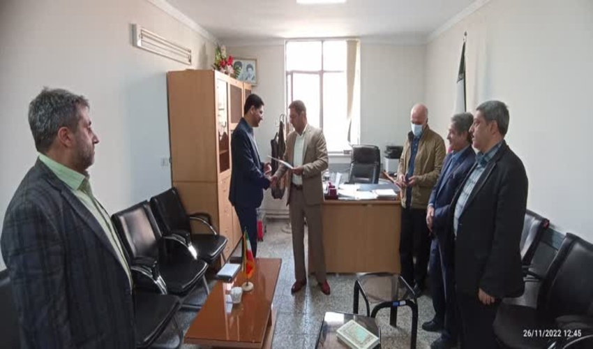 آیین تکریم و معارفه رئیس اداره منابع طبیعی و آبخیزداری شهرستان فیروزکوه