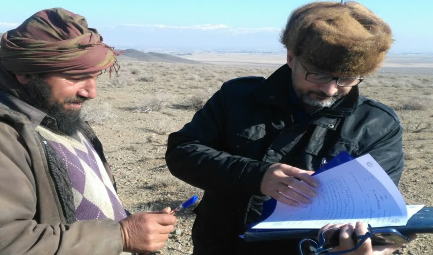 اجرای طرح پایش در مراتع   شهرستان ملارد