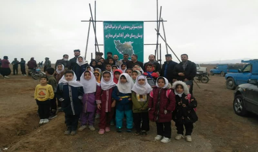 افتتاح بوستان روستایی در شهرستان ملارد 