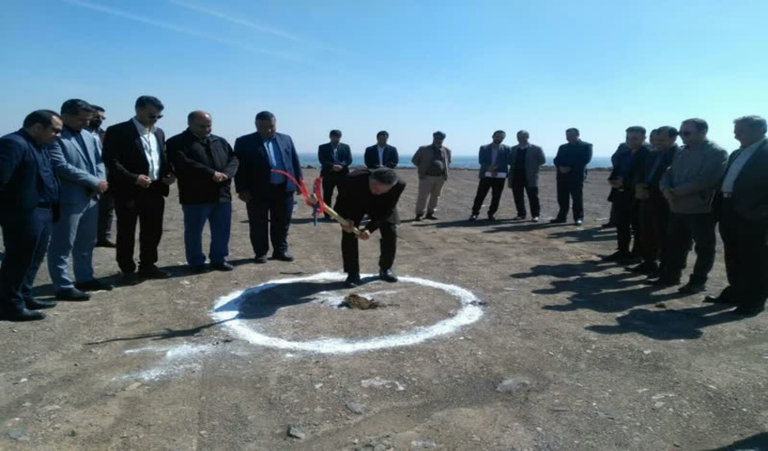 برگزاری آیین کلنگ زنی بوستان 56هکتاری شهرک امید صفادشت