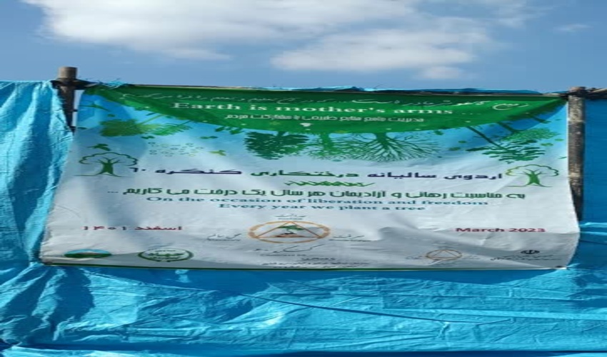 کاشت نهال توسط جمعیت کنگره  ۶۰