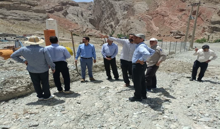 بررسی مناطق سیل زده شهرستان فیروزکوه