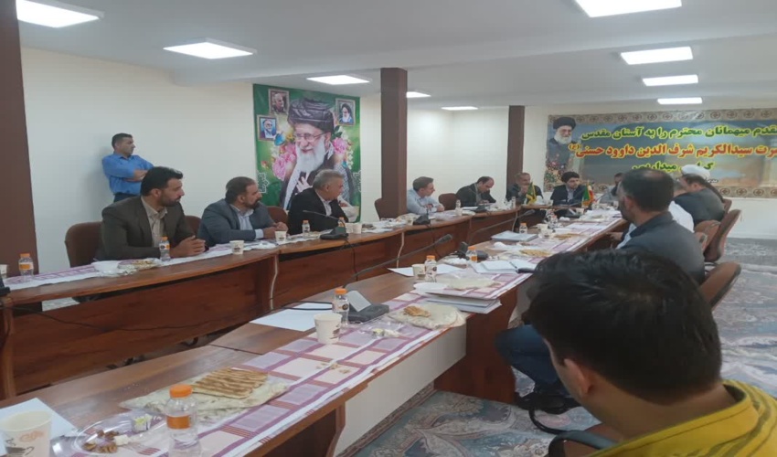 برگزاری جلسه بررسی طرحهای مدیریت منابع طبیعی در بخش آبخیز