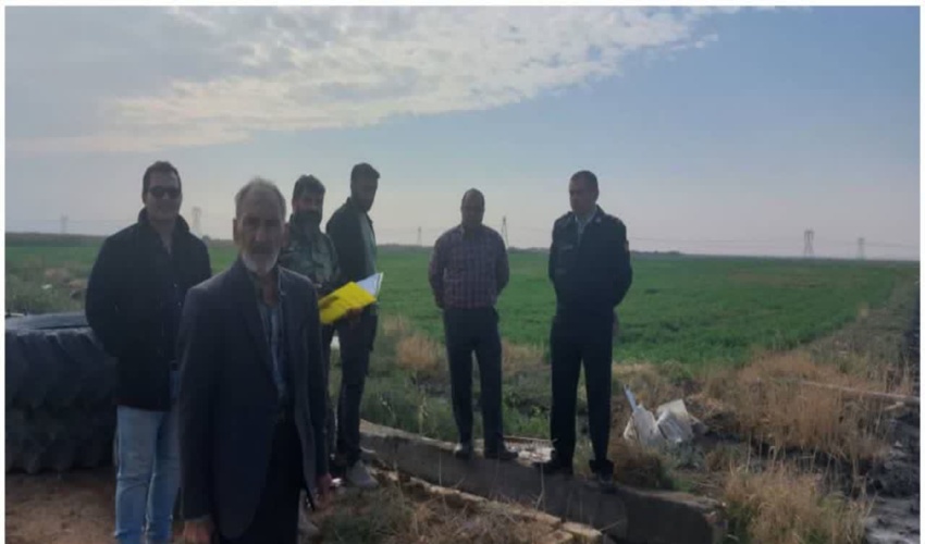 رفع تصرف بیش از 6 هکتار  از اراضی ملی شهرستان ورامین  