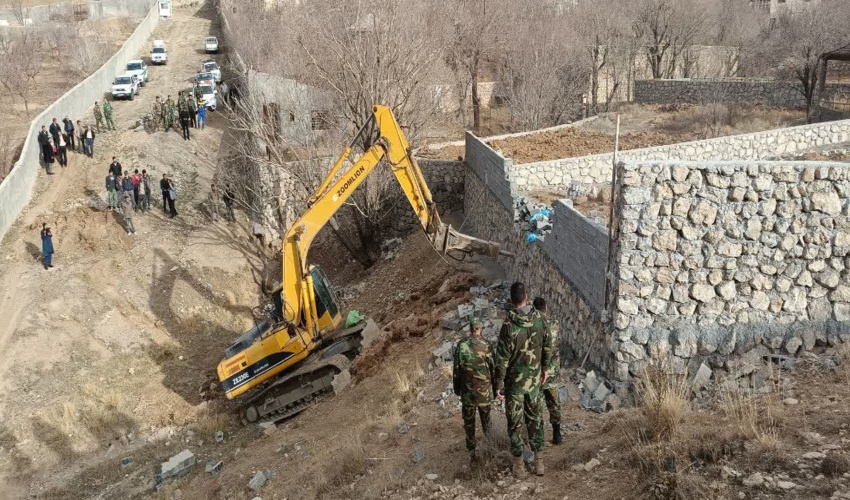 رفع تصرف بیش از 6 هکتار از اراضی منابع طبیعی شهرستان شمیرانات