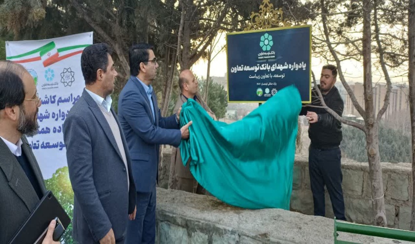 کاشت 50 اصله نهال به یادمان شهدا به روایت تصویر 