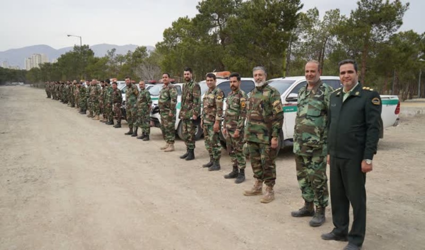 آماده باش نوروزی یگان حفاظت منابع طبیعی استان تهران تهران