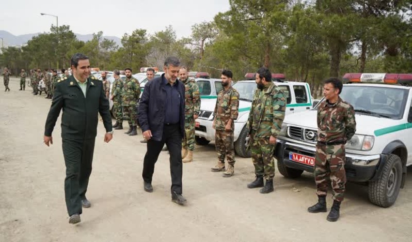 آماده باش نوروزی یگان حفاظت منابع طبیعی استان تهران
