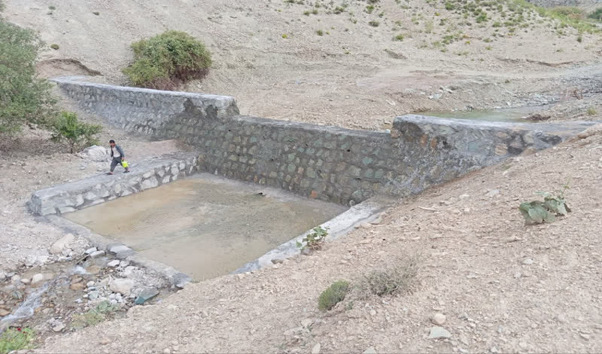 اتمام پروژه ی  آبخیزداری  در  زیر حوزه آبخیز درده پیرده شهرستان فیروزکوه