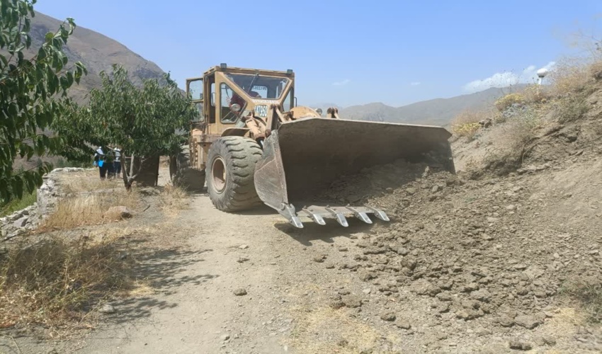 اجرای حکم قطعیت یافته قضایی توسط یگان حفاظت منابع طبیعی شهرستان شمیرانات