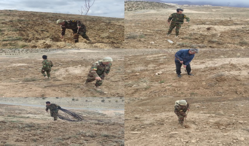 آزادسازی دو هکتار از اراضی ملی در دماوند با اقدام یگان حفاظت منابع طبیعی