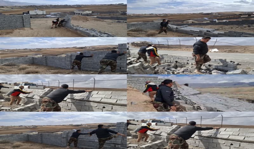 آزادسازی ۳۶۵۰ مترمربع از اراضی ملی سرخ‌چشمه با اقدام فوری یگان حفاظت دماوند